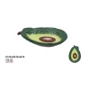 Plato Llano Aguacate 15.5X10.5X2.5CM