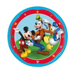 Platos Cartón Mickey Mouse 23cm