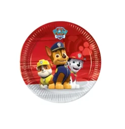 Platos Cartón Paw Patrol 20cm