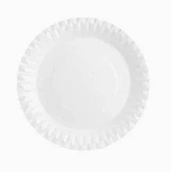 Platos Llano Redondo Biodegradable Blanco 23cm