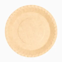 Platos Llano Redondo Biodegradable Kraft 18cm 12uds