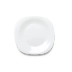 Plato Vidrio Opal Cuadrado Boreal 20×20 cm F6K4