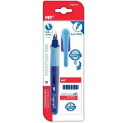 Pluma Tinta Líquida Azul