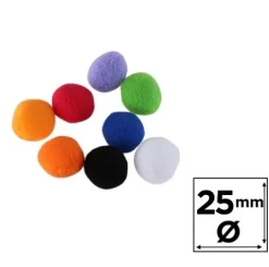 Pompón de Manualidad 8pcs