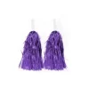 Pompones Animadora Brillo Morado