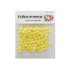Pompones de Manualidad Amarillo 1cm ±70pcs