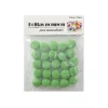 Pompones de Manualidad Verde 2cm ±25pcs