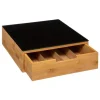 Portacápsulas con Cajón Blackbamboo