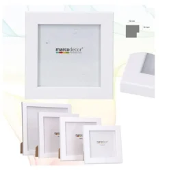 Portafoto Cuadrado DM Blanco 10×10