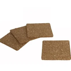 Posavasos Corcho 9cm 4pcs