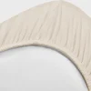 Protector de Colchón Rizo Impermeable Beige