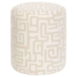 Puf Delor Modernista Blanco