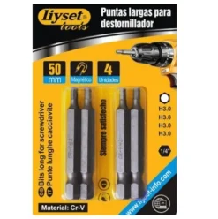 Puntas Para Destornillador Hexagonal H3x50mm