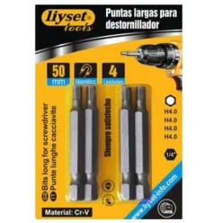 Puntas Para Destornillador Hexagonal H4x50mm