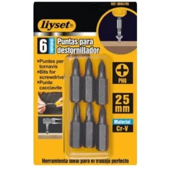 Puntas Para Destornillador Philips PH0x25mm