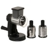 Rallador con Manivela 3 Cuchillas Silver Pro Negro