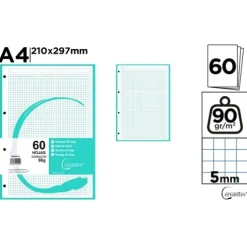 Recambio A4 90g/m2 60H
