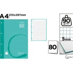 Recambio A4 90g/m2 80H