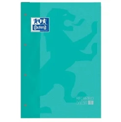 Recambio Oxford Tapa Blanda 80H Verde Menta