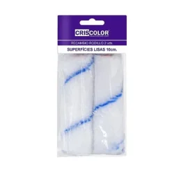 Recambio Rodillo Superficies Lisas 10CM 2U