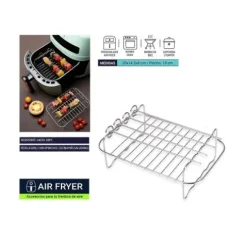 Rejilla Rectangular Airfryer C/4 Pinchos
