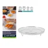 Rejilla Redonda Airfryer Apilable 20cm