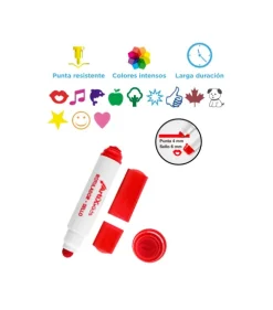Rotuladores Colores Con Sello 12U