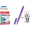 Rotuladores Colores Jumbo 12U