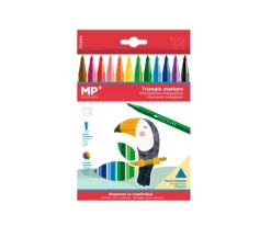 Rotuladores Colores Triangular 12U