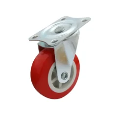 Rueda Con Pletina PU/PVC