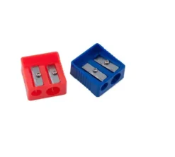 Sacapuntas Doble Plástico 4u
