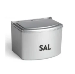 Salero Con Tapa PP Plata
