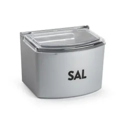 Salero Con Tapa PS Plata