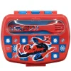 Sandwichera con Cubiertos Spiderman Arachnid Grid