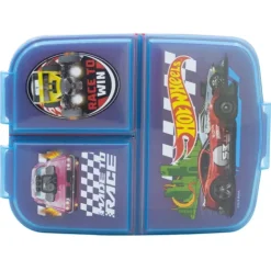Sandwichera Múltiple Hotwheels Blue Fire