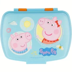 Sandwichera Rectangular Peppa Pig Kindness