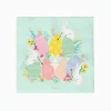 Servilletas Huevos Flores 33x33cm