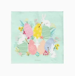 Servilletas Huevos Flores 33x33cm