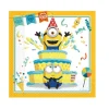 Servilletas Minions 33x33cm