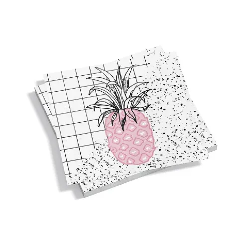 Servilletas Piña 20uds