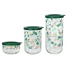Set 3 Botes C/Tapa Tropical Summer