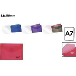 Set 2 Carpetas Sobre C/Velcro A7
