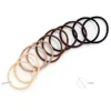 Set Coleteros Gomas Marrones 10pcs