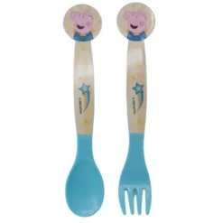 Set 2 Cubiertos PP Peppa Pig Kindness