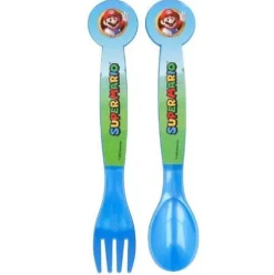 Set 2 Cubiertos PP Super Mario