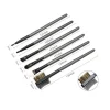 Set De Brocha De Maquillaje Negro/Gris 6pcs