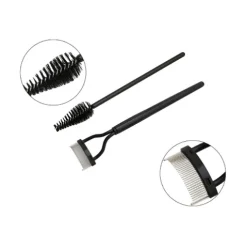 Set de Cepillos Pestañas Negro 10cm