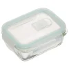 Set de 3 Fiambreras Rectangulares Clipeat+Vidrio