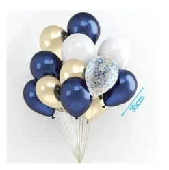 Set de Globos Azul 12pcs