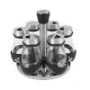Set 6 Especieros Vidrio C/Soporte